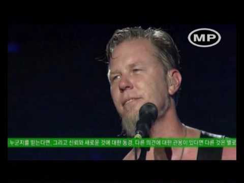 Metallica - Nothing Else Matters live Korea 06 Great Quality