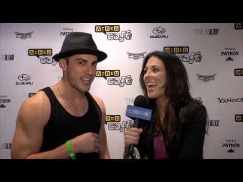 Michael Trevino Interview The Vampire Diaries Wired Cafe ComicCon 2010