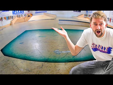 THE WORLD’S FIRST 100% OXYGEN SKATE LEDGE?!?