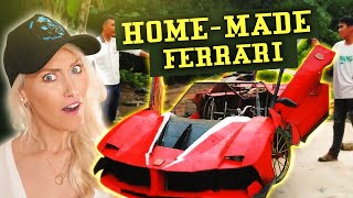 Reacting to $200 Home-Made Ferrari!