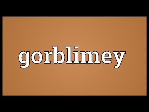 Header of gorblimey