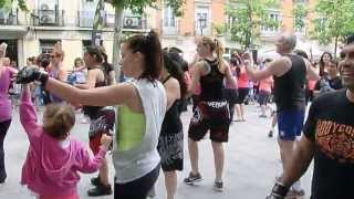 Zumba 5 Con Sonia Amat Y Raisa Hernandez. Evento Organizado Por Paidesport Parque Sur.