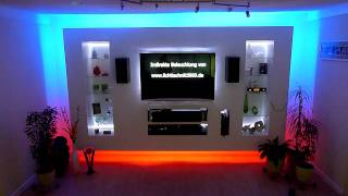 best led tv to watch sports
 on LED TV Wand selber bauen, Cinewall do it yourself - WonderfulClip