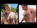 Hombres Maduros Velludos / Maduros Desnudos / Maduros en la Playa / Mature Hairy/Bear Man.Canal Gay