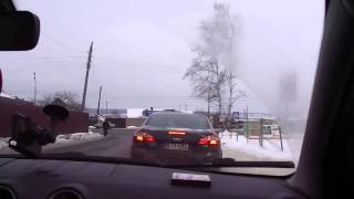 Видео Lyubertsy - Lytkarino - Zhukovskiy Town 02/01/2010 (timelapse 4x) от Magistrserega, Тураевское шоссе, Лыткарино, Россия