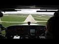 Bad Crosswind landing Oshkosh 27 Cessna Skyhawk 172