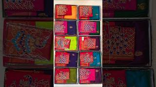 Viral Paithani Sarees With Aari Work Blouse Pea I Kalanjali Paithani Rakhi Special