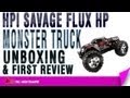 HPI Savage Flux HP Monster Truck Unboxing & First Review
