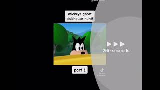 Mickeys Great Clubhouse Hunt Part 1 Part 1 Of 2