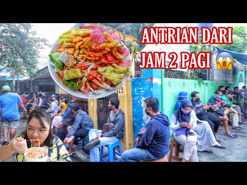 ANTRIANNYA DARI JAM 2 PAGI!! SEHARI MENGHABISKAN 3000 PORSI ASINAN BETAWI DI ASINAN HJ. ASYMUNI