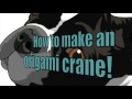 犬が鶴を作った！How to make an origami crane by Maggie Sensei