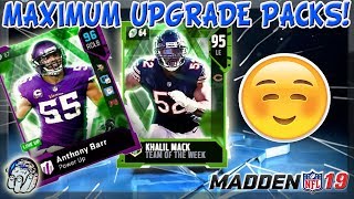 INSANE PACK OPENING! 96 OVR TOTW ANTHONY BARR! RIPPING PACKS FOR LTD KHALIL MACK!