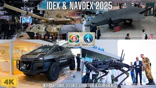 The Future Of War? Idex & Navdex 2025 Military Exhibition Walkthrough 4K