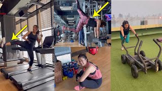 Actress Jyothika Latest Gym Workout Video Jyothika Latest Video Tu