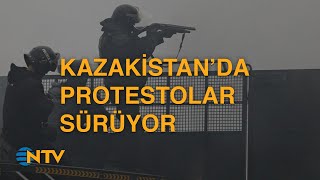 Kazakistan’da protestocular Valilik binasına girdi