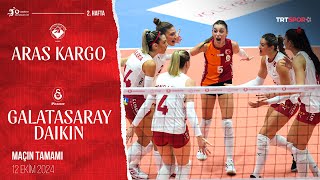 Maçın Tamamı Aras Kargo - Galatasaray Daikin Vodafone Sultanlar Ligi