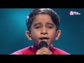 Vishwaprasad Ganagi - Abhi Mujh Mein Kahin - Liveshows - Episode 25 - The Voice India Kids