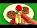 Play-Doh Choc Chip Cookie Surprise Eggs Minnie Mouse My Little Pony Cars 2 Spongebob Toys FluffyJet