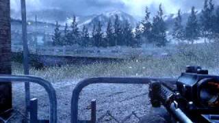 zp walkthorughs: call of duty 4 part 6:thank you shotgun