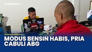 Modus Bantu Motor Kehabisan Bensin, Pria Di Bangka Diduga Setubuhi Anak Di Bawah Umur