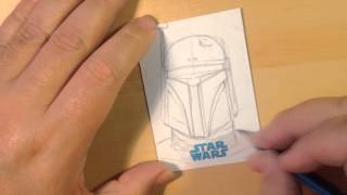 Making Comics with The 8 Spot #4 Sketch cards