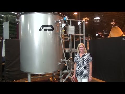 Anderson Dahlen Stainless Steel Jacketed Tank Demonstration