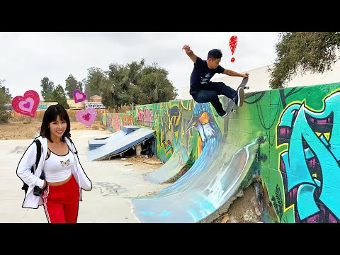 Skating The Best DIY Skatepark In California!