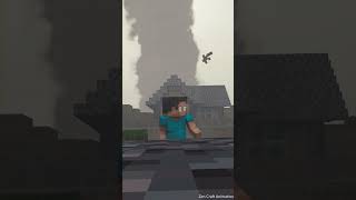 Steve Vs Tornado An Minecraft Animation