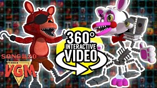 360 Vr Fnaf World Song In The Glitch