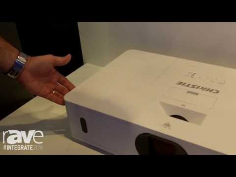 Integrate 2016: Christie Showcases the Compact LWU502 Projector on the Ingram Micro Stand