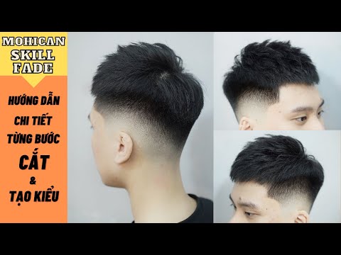 #TOCMUAHE | Mohican _ Skill Fade _ Chi Tiết Đến Từng Chân Tóc, Từng Hành Động | Ng. Tuấn Barber 17