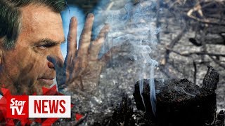 Brazils Bolsonaro Blames Amazon Wildfires On Ngos