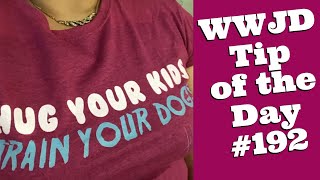What Would Jeff Do? Dog Training Tip of the Day #192 Crime Scene