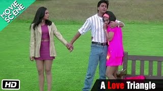 एक प्रेम त्रिकोण - मूवी सीन - कुछ कुछ होता है - शाहरुख खान, काजोल, रानी मुखर्जी