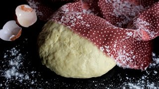 Тонкое тесто для пиццы \\ Рецепт бездрожжевого теста для пиццы Тонкое тесто для пиццы \\ Рецепт бездрожжевого теста для пиццы