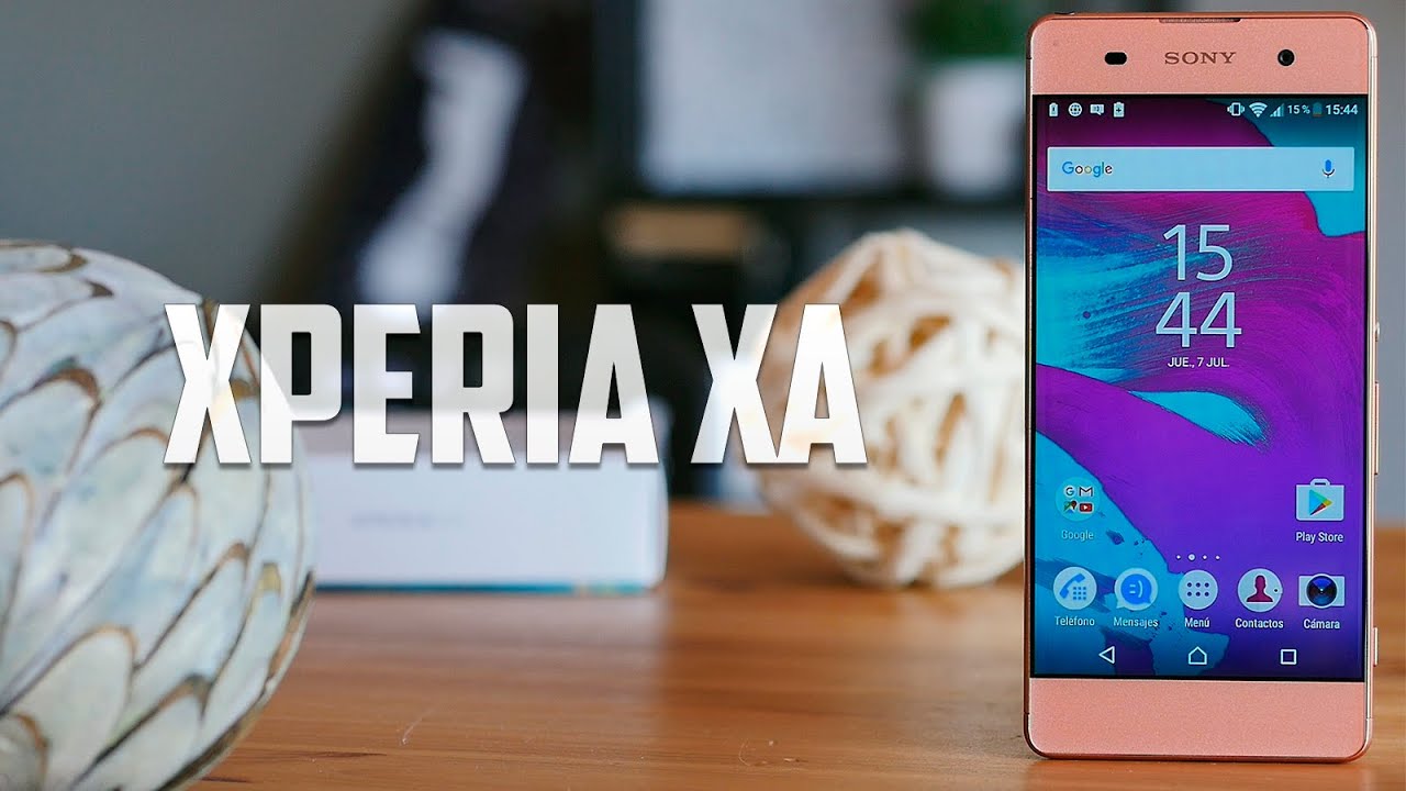 Análisis del Sony Xperia XA en español (VIDEO)