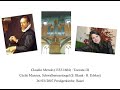 C. Merulo (1533-1604): "Toccata III Duodecimo detto VI° Tono" Cécile Mansuy, organo