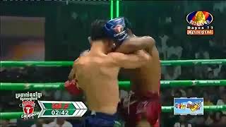 Lao Chetra Vs Nuthkor Kesanun (Thailand) Khmer Boxing 30 September 2018