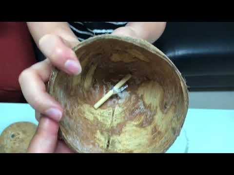วิธีทำของเล่นจากกะลามะพร้าว | DIY