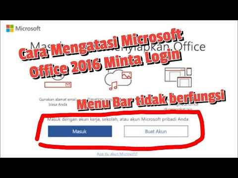 Cara Mengatasi Microsoft Office 2016 yang tidak bisa berfungsi