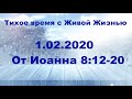 01.02.2020 Свидетельство Мое истинно (От Иоанна 8:12-20)