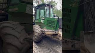 What Does The Forwarder 1410 Engine Sound Like #Automobile #Johndeere #Viral #Wood #Tree #Foryou