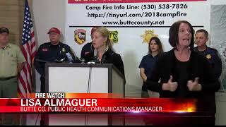 Butte County Public Health Confirms Norovirus in Camp Fire Shelter