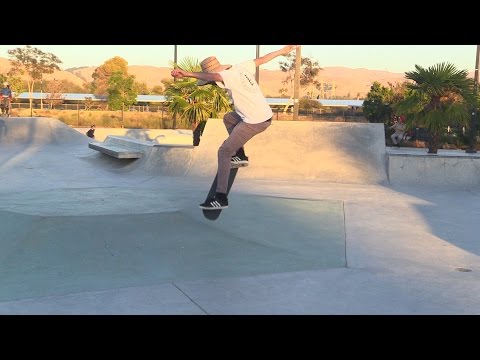 LANCE LEARNS FRONT 180S OFF A HIP