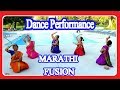 Marathi Dance performance Folk Dance Lavni Pinga Navrai Majhi Lallati Bhandara Fusion Choreography