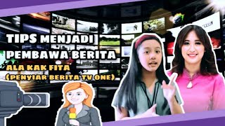 Menjadi Pembawa Berita Ala Kak Gina Fita Prilila // Penyiar Berita TV One