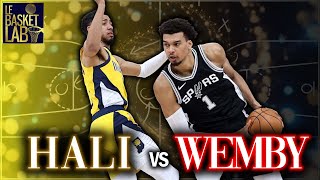 Wembily In Paris Spurs Pacers, Haliburton Vs Wembanyama 30 Wemby En 30 Jours
