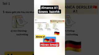 Almanca A1 Sınavı Hören Örneği