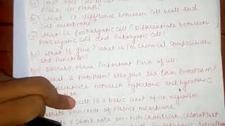 Important question discussion class 9 for sa1 science biology part 1