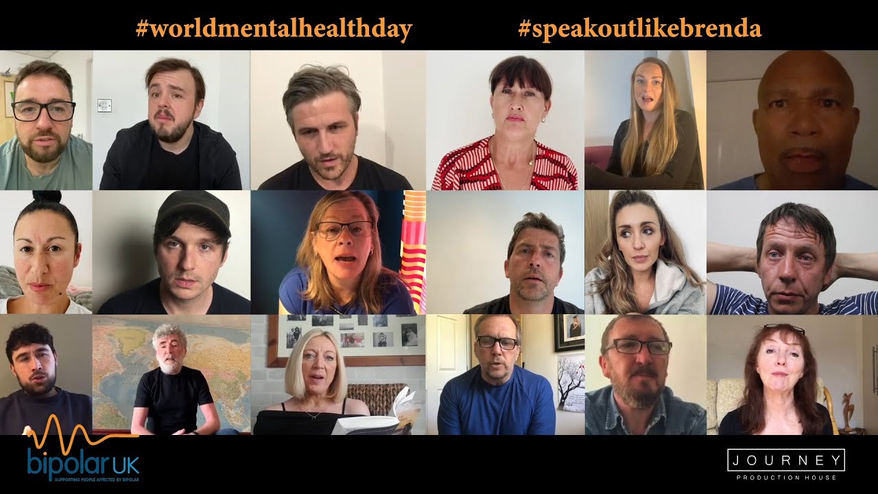 World Mental Health Day - #speakoutlikebrenda